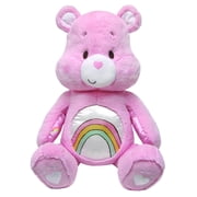 Pink Snoozy Stuffed Animal Infant Bear with Chime for Baby Girl 11" By Douglas